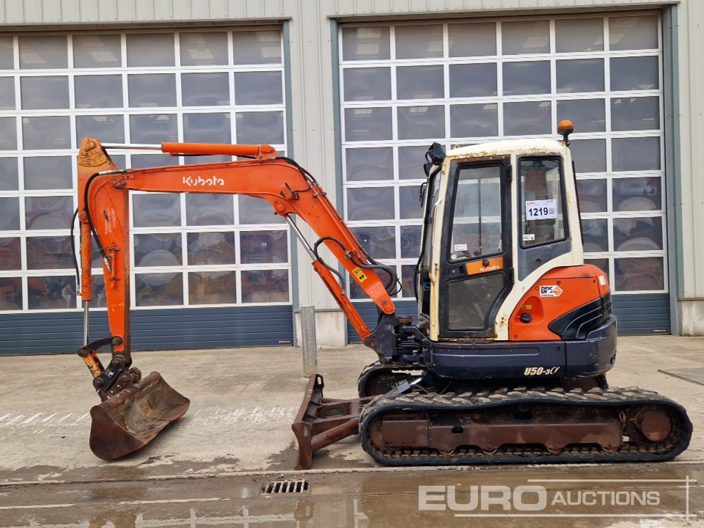 2007 Kubota U50-3 - Minibagger: das Bild 2 2007 Kubota U50-3 - Minibagger: das Bild 2