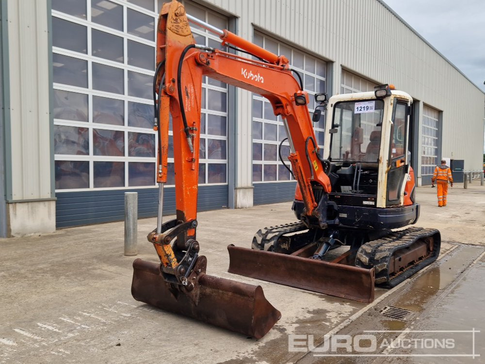 2007 Kubota U50-3 - Minibagger: das Bild 1 2007 Kubota U50-3 - Minibagger: das Bild 1