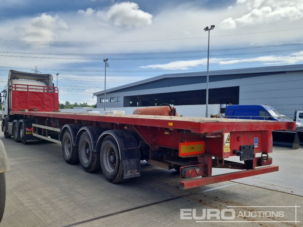 2008 SDC Trailers Tri Axle Extendable Flatbed Trailer - Pritschenauflieger/ Plattformauflieger: das Bild 3 2008 SDC Trailers Tri Axle Extendable Flatbed Trailer - Pritschenauflieger/ Plattformauflieger: das Bild 3