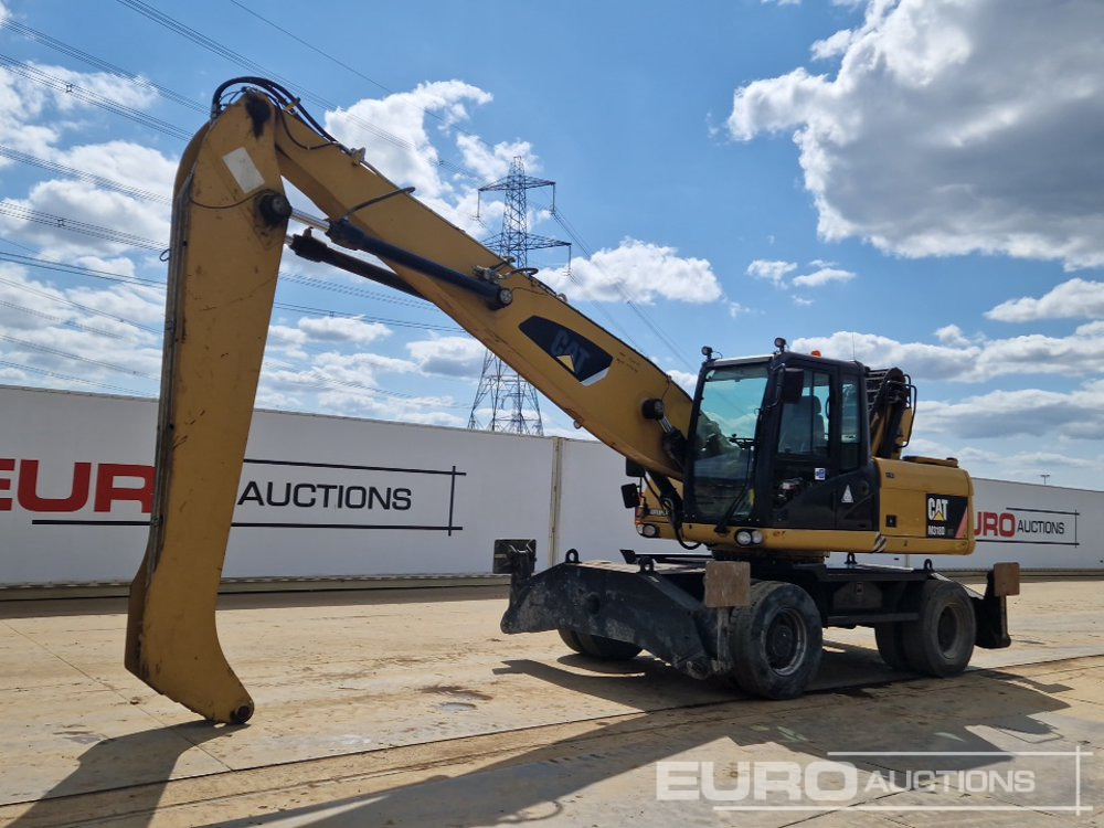 2010 CAT M318D - Mobilbagger: das Bild 1 2010 CAT M318D - Mobilbagger: das Bild 1