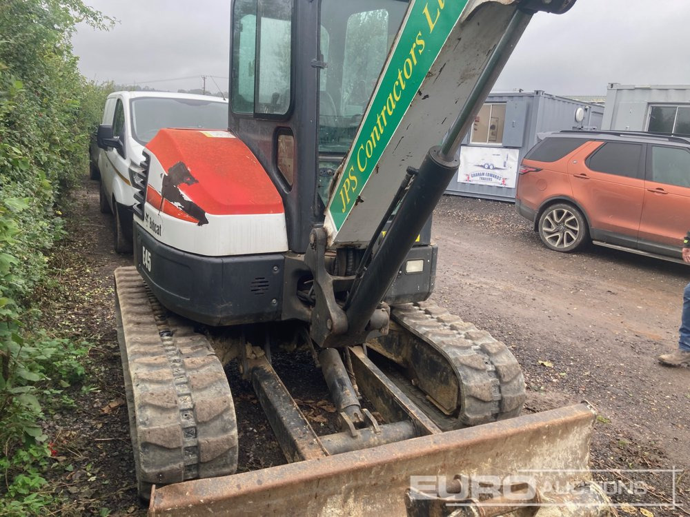 2011 Bobcat E45 - Minibagger: das Bild 3 2011 Bobcat E45 - Minibagger: das Bild 3