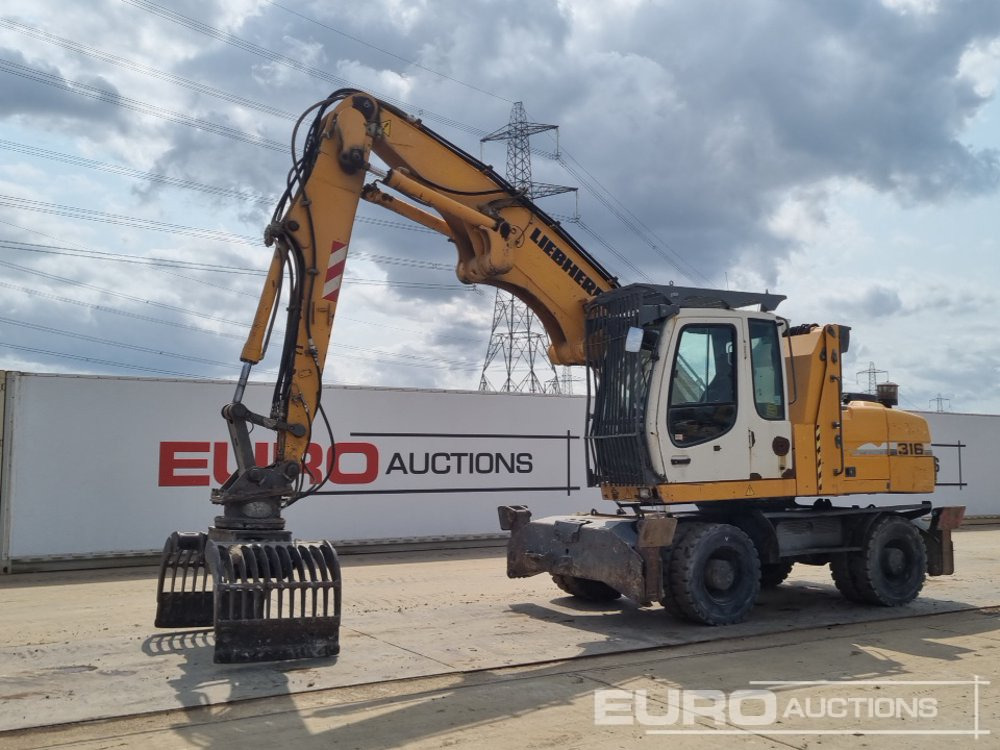 2012 Liebherr A316 LITRONIC - Mobilbagger: das Bild 1 2012 Liebherr A316 LITRONIC - Mobilbagger: das Bild 1