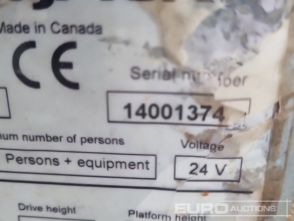 Arbeitsbühne 2012 SkyJack SJ 16: das Bild 18