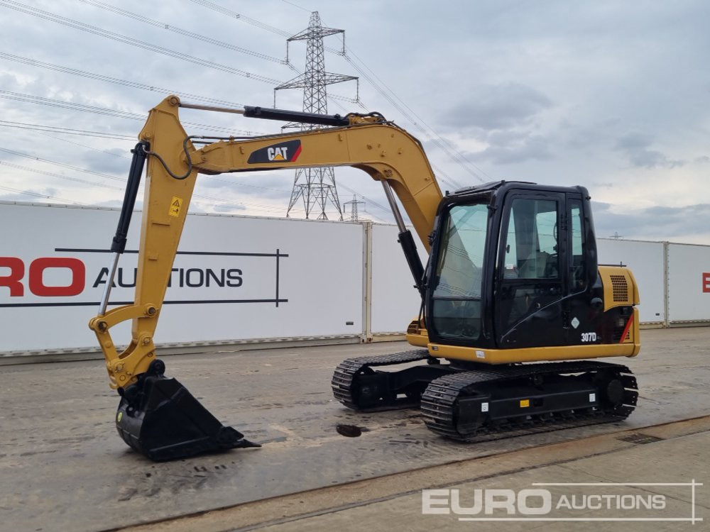 2013 CAT 307DC - Minibagger: das Bild 1 2013 CAT 307DC - Minibagger: das Bild 1