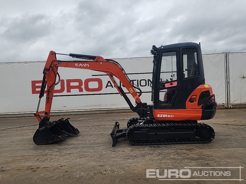 2013 Kubota KX101-3 - Minibagger: das Bild 2 2013 Kubota KX101-3 - Minibagger: das Bild 2