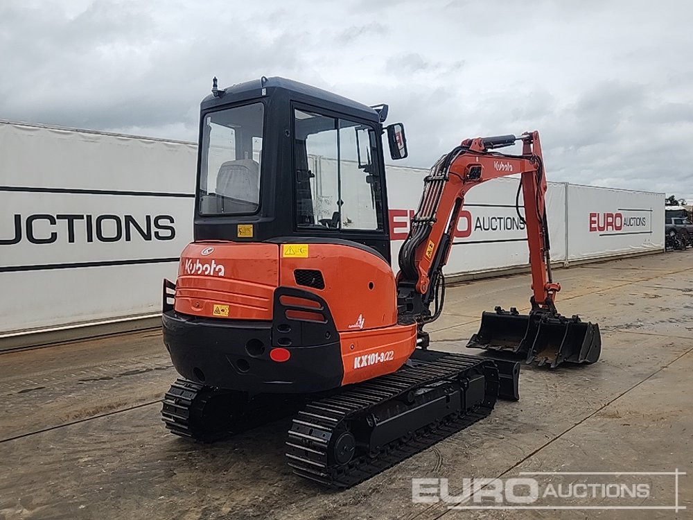 2013 Kubota KX101-3 - Minibagger: das Bild 5 2013 Kubota KX101-3 - Minibagger: das Bild 5
