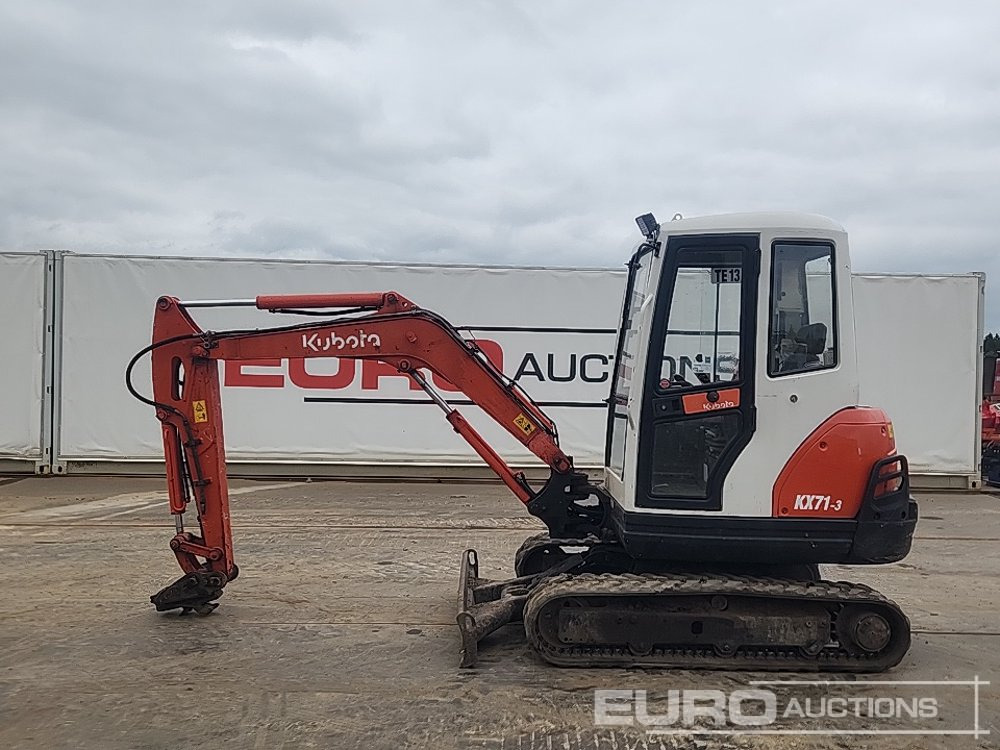 2013 Kubota KX71-3 - Minibagger: das Bild 2 2013 Kubota KX71-3 - Minibagger: das Bild 2