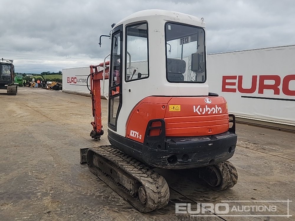 2013 Kubota KX71-3 - Minibagger: das Bild 3 2013 Kubota KX71-3 - Minibagger: das Bild 3