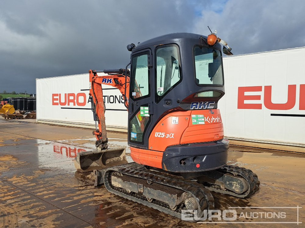 2013 Kubota U25-3EU - Minibagger: das Bild 3 2013 Kubota U25-3EU - Minibagger: das Bild 3