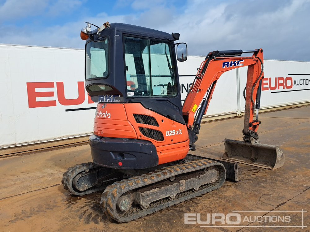 2013 Kubota U25-3EU - Minibagger: das Bild 5 2013 Kubota U25-3EU - Minibagger: das Bild 5