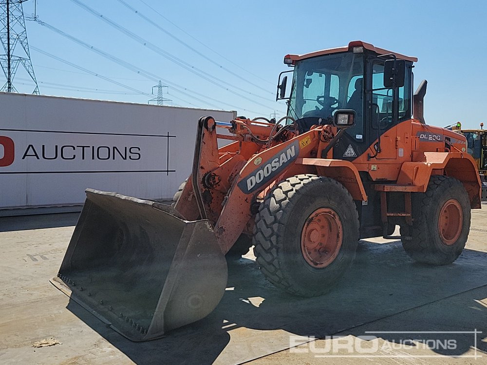 2014 Doosan DL200-3 - Radlader: das Bild 1 2014 Doosan DL200-3 - Radlader: das Bild 1