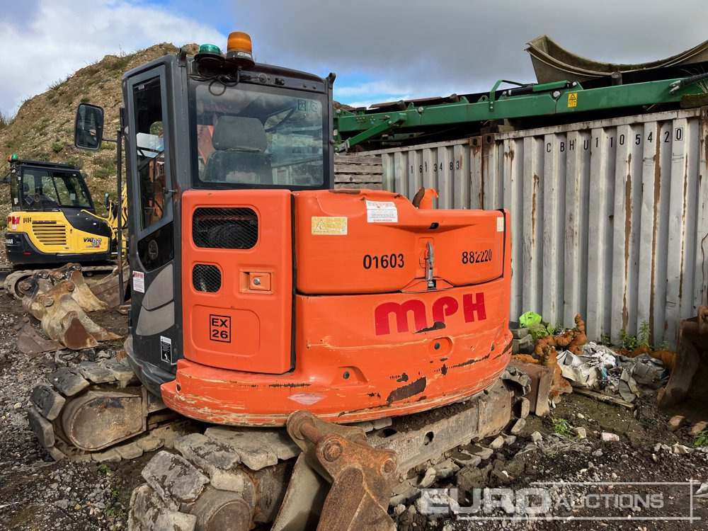 2014 Hitachi ZX85USB-5A - Minibagger: das Bild 3 2014 Hitachi ZX85USB-5A - Minibagger: das Bild 3