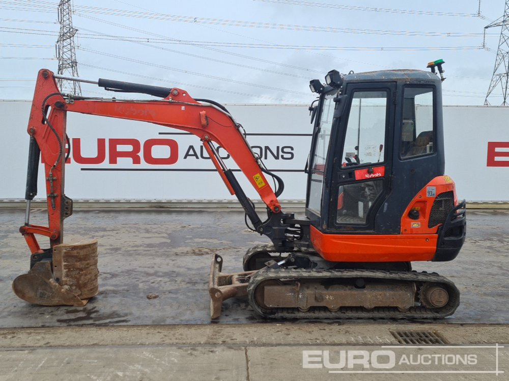 2014 Kubota KX101-3A3 - Minibagger: das Bild 2 2014 Kubota KX101-3A3 - Minibagger: das Bild 2