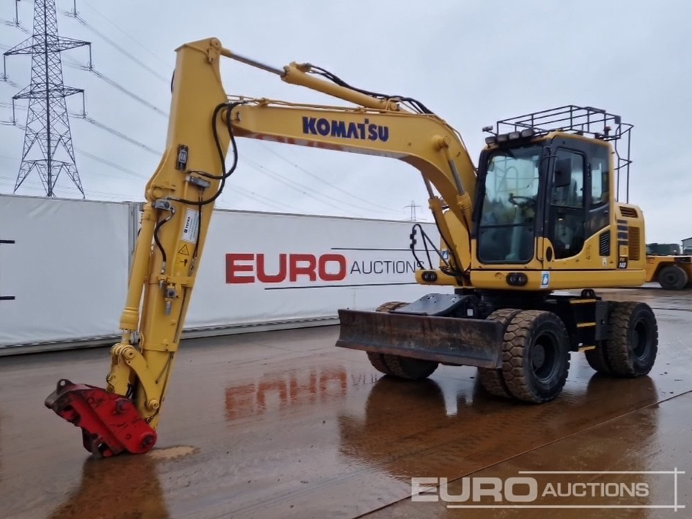 2015 Komatsu PW148-10 - Mobilbagger: das Bild 1 2015 Komatsu PW148-10 - Mobilbagger: das Bild 1