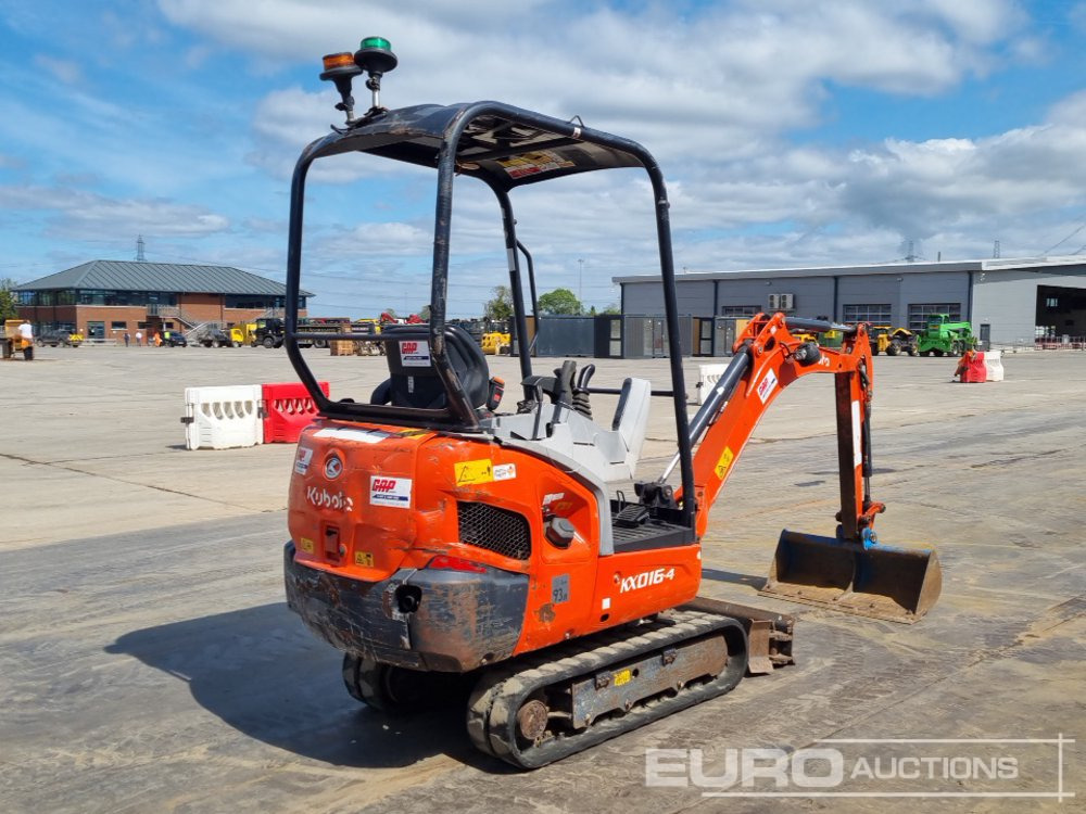2015 Kubota KX016-4 - Minibagger: das Bild 5 2015 Kubota KX016-4 - Minibagger: das Bild 5