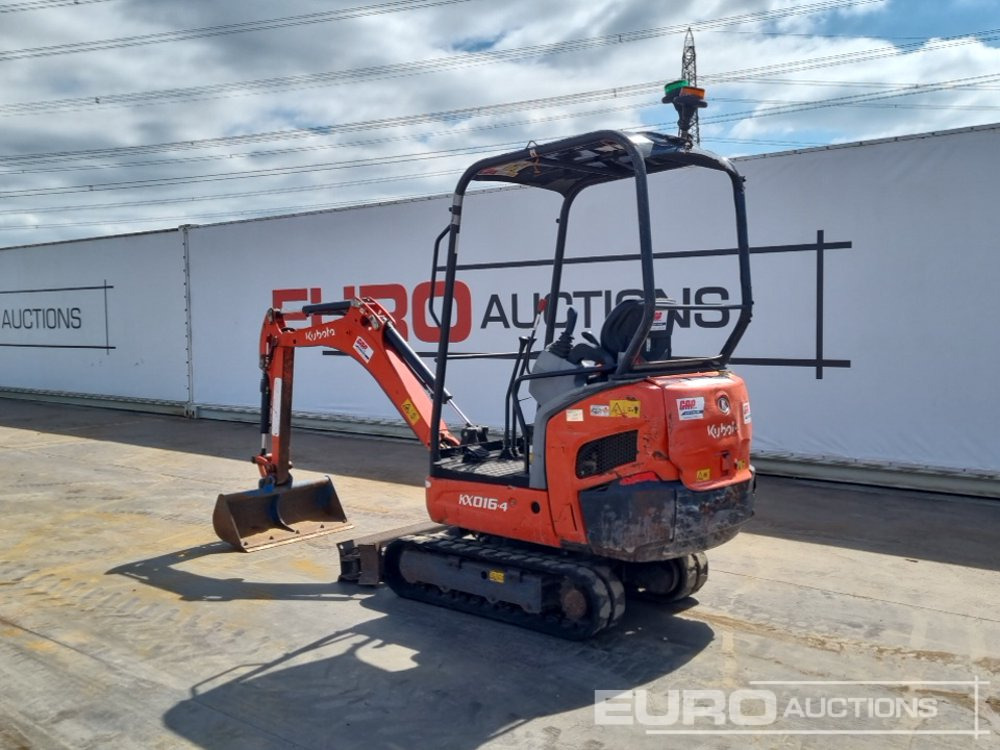2015 Kubota KX016-4 - Minibagger: das Bild 3 2015 Kubota KX016-4 - Minibagger: das Bild 3