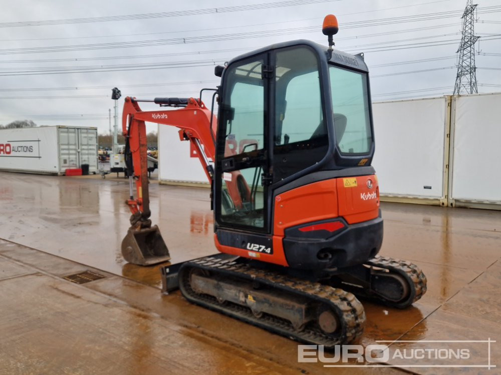 2015 Kubota U27-4 - Minibagger: das Bild 3 2015 Kubota U27-4 - Minibagger: das Bild 3