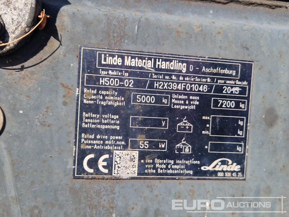 Gabelstapler 2015 Linde H50D-02: das Bild 30