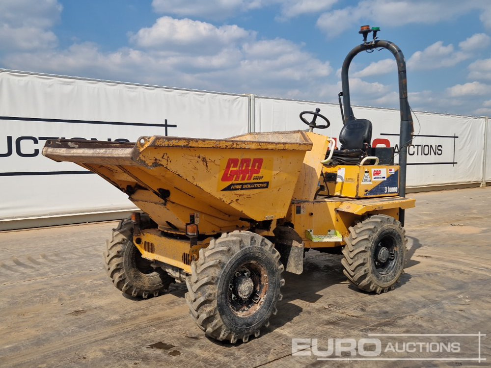 2015 Thwaites 3 Ton Swivel Skip - Mini-Kipper: das Bild 1 2015 Thwaites 3 Ton Swivel Skip - Mini-Kipper: das Bild 1