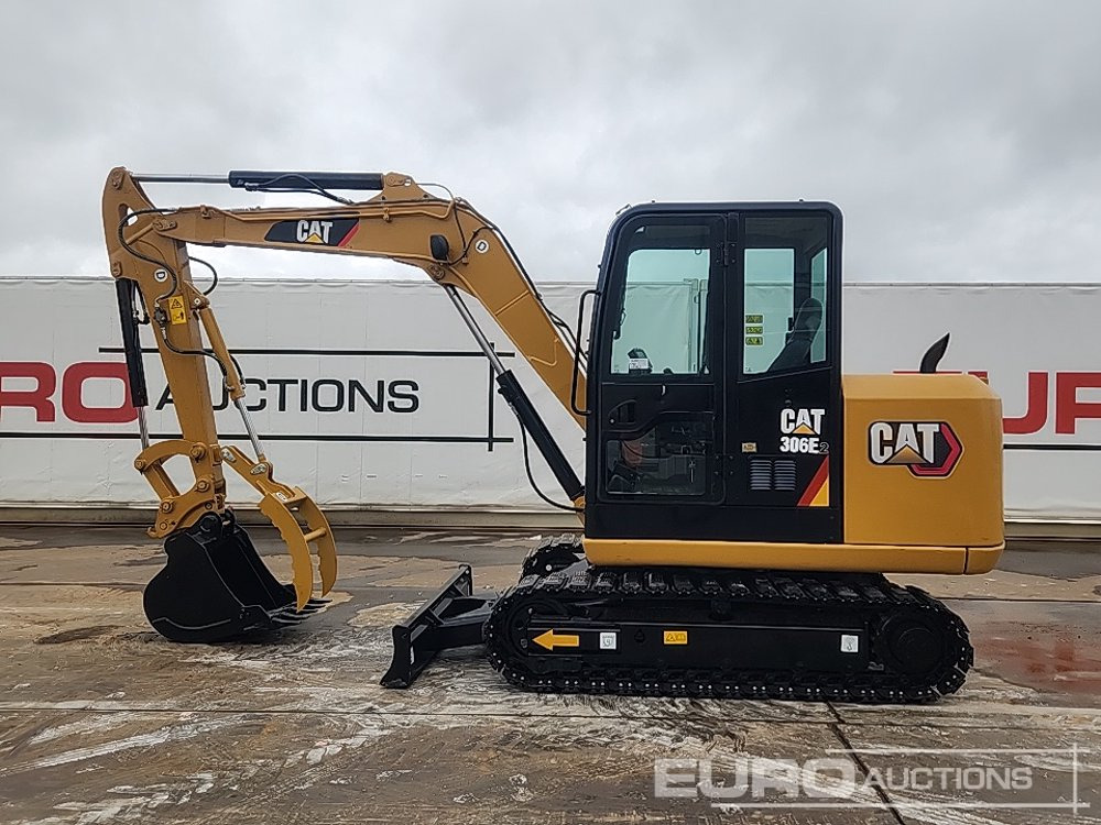 2016 CAT 306E2 - Minibagger: das Bild 2 2016 CAT 306E2 - Minibagger: das Bild 2