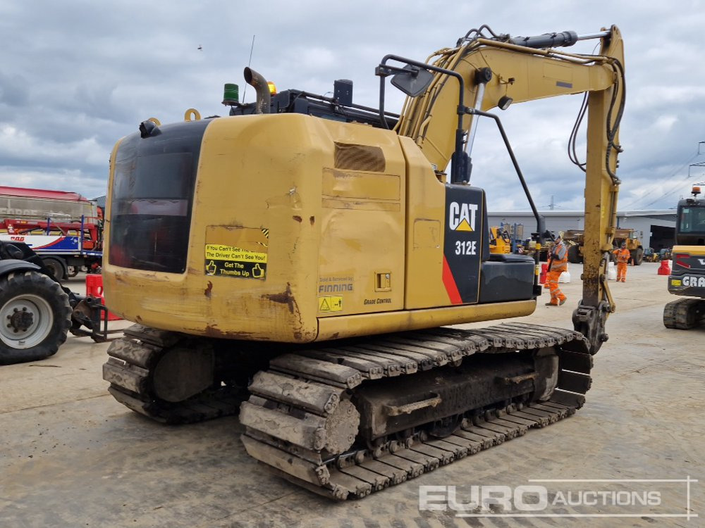 2016 CAT 312E - Kettenbagger: das Bild 5 2016 CAT 312E - Kettenbagger: das Bild 5
