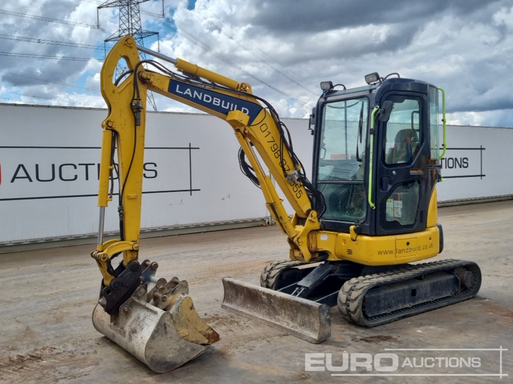 2016 Komatsu PC30MR-3 - Minibagger: das Bild 1 2016 Komatsu PC30MR-3 - Minibagger: das Bild 1