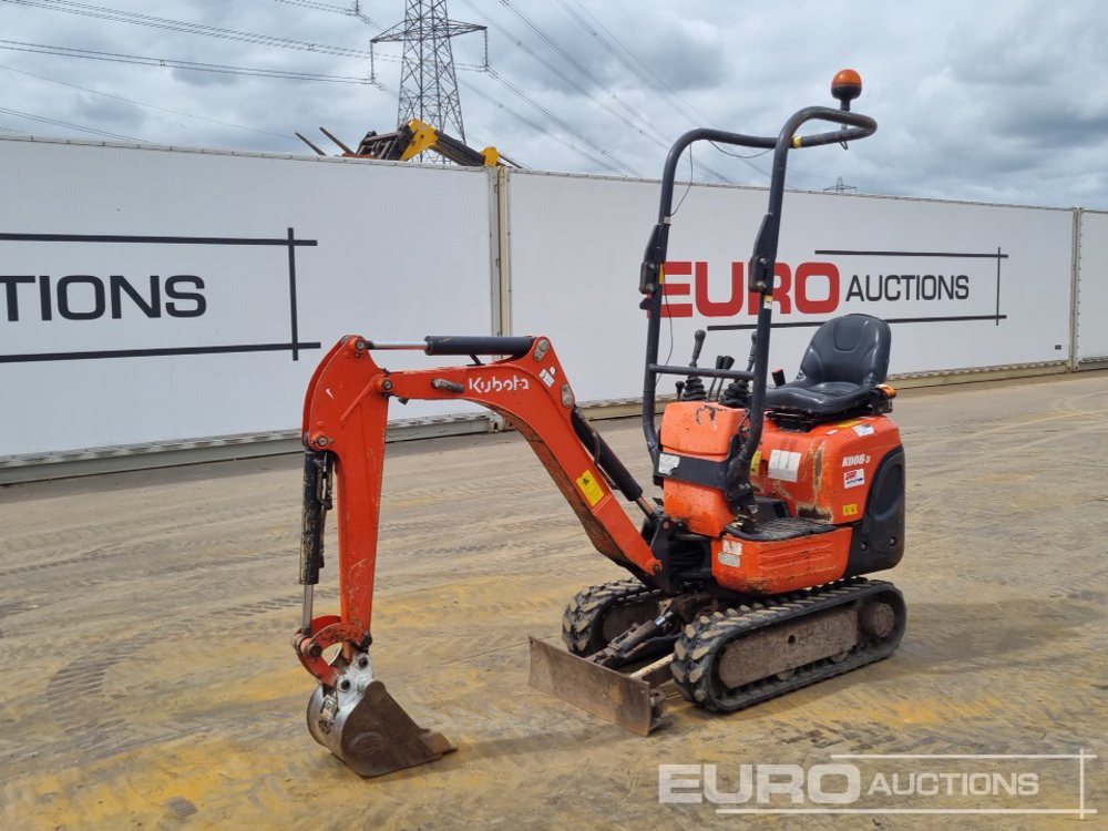2016 Kubota K008-3 - Minibagger: das Bild 1 2016 Kubota K008-3 - Minibagger: das Bild 1