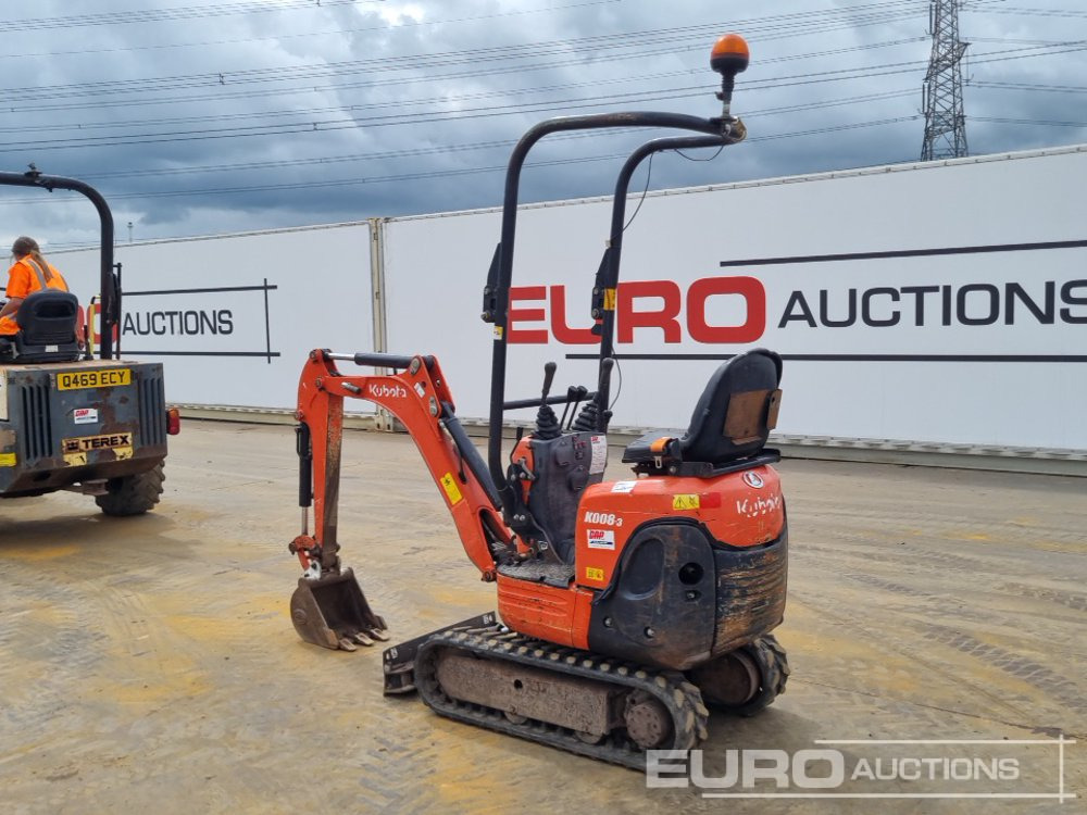 2016 Kubota K008-3 - Minibagger: das Bild 3 2016 Kubota K008-3 - Minibagger: das Bild 3