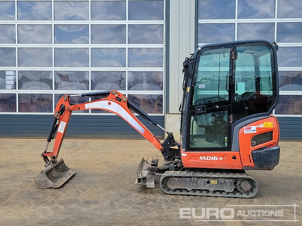 2016 Kubota KX016-4 - Minibagger: das Bild 2 2016 Kubota KX016-4 - Minibagger: das Bild 2