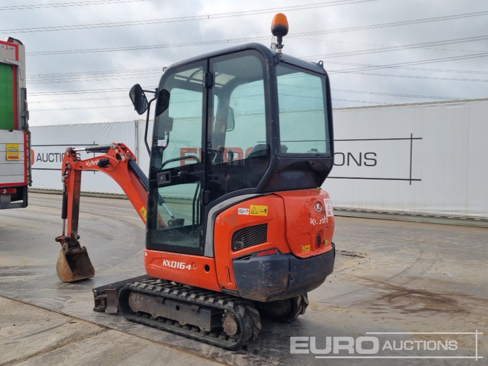 2016 Kubota KX016-4 - Minibagger: das Bild 3 2016 Kubota KX016-4 - Minibagger: das Bild 3