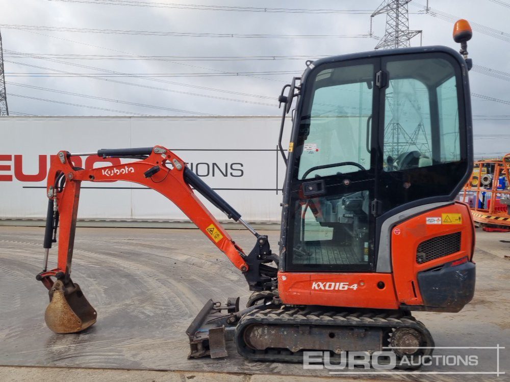 2016 Kubota KX016-4 - Minibagger: das Bild 2 2016 Kubota KX016-4 - Minibagger: das Bild 2