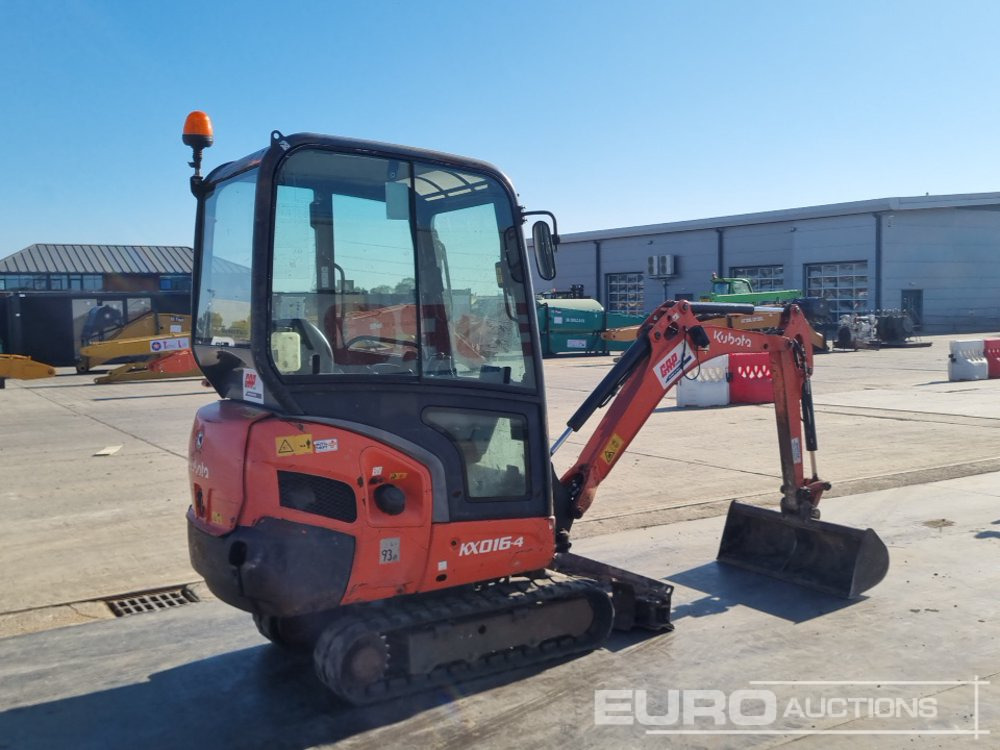 2016 Kubota KX016-4 - Minibagger: das Bild 5 2016 Kubota KX016-4 - Minibagger: das Bild 5
