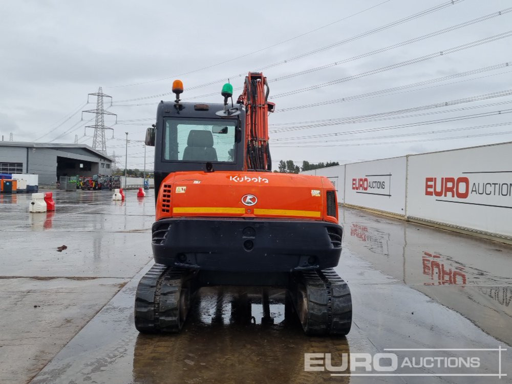 2016 Kubota KX080-4 - Minibagger: das Bild 4 2016 Kubota KX080-4 - Minibagger: das Bild 4