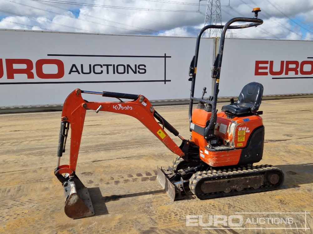 2016 Kubota U10-3 - Minibagger: das Bild 1 2016 Kubota U10-3 - Minibagger: das Bild 1
