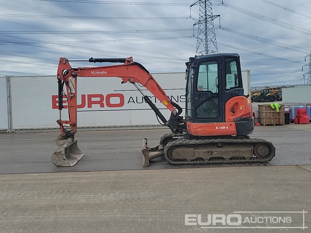 2016 Kubota U48-4 - Minibagger: das Bild 2 2016 Kubota U48-4 - Minibagger: das Bild 2