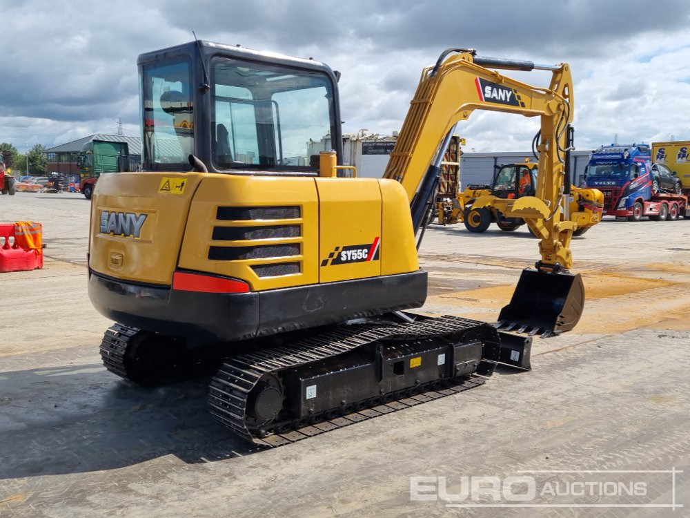 2016 Sany SY55C - Minibagger: das Bild 5 2016 Sany SY55C - Minibagger: das Bild 5