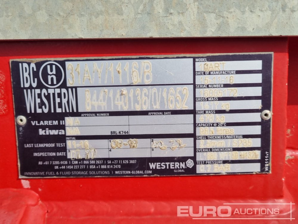 Lagertank 2016 Western 10ART: das Bild 16
