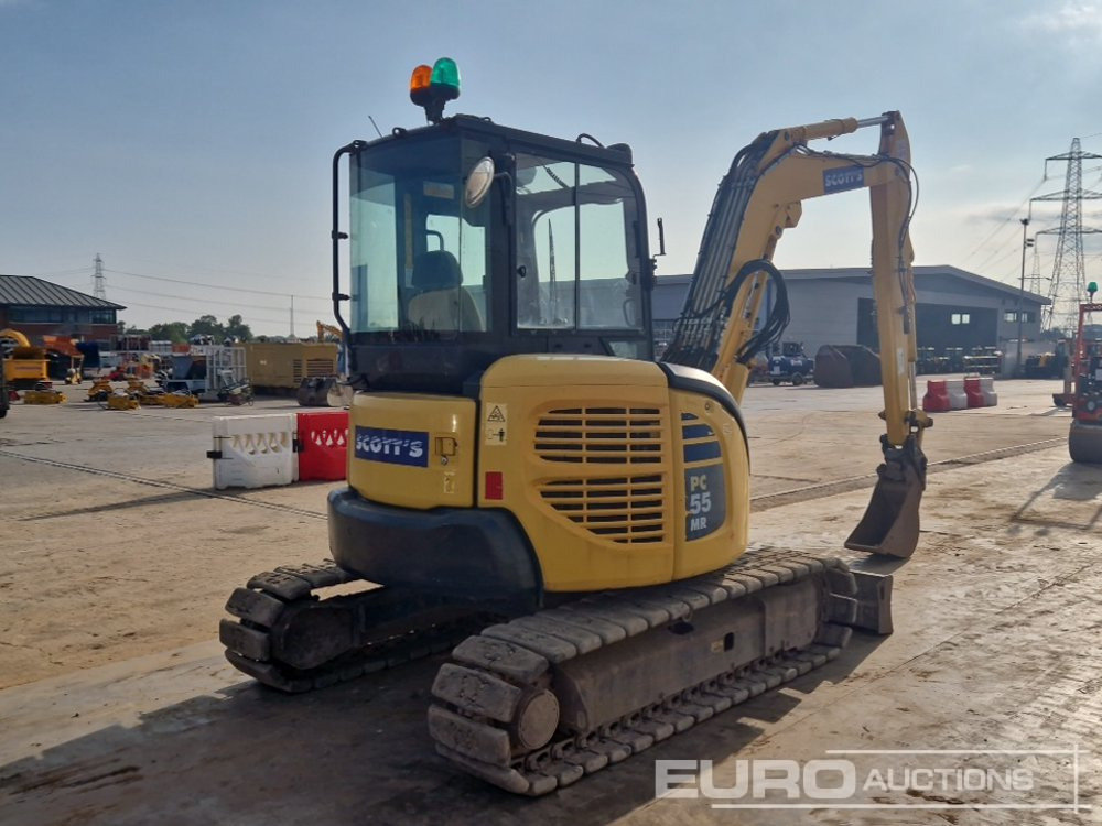 2017 Komatsu PC55MR-3 - Minibagger: das Bild 5 2017 Komatsu PC55MR-3 - Minibagger: das Bild 5