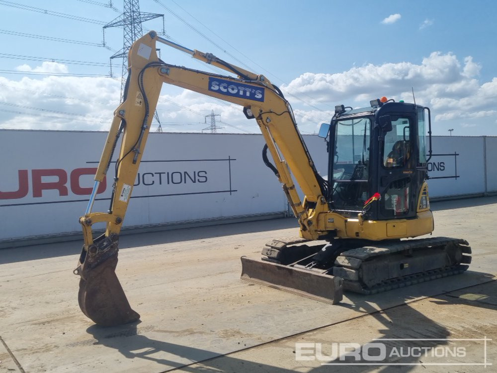 2017 Komatsu PC55MR-3 - Minibagger: das Bild 1 2017 Komatsu PC55MR-3 - Minibagger: das Bild 1