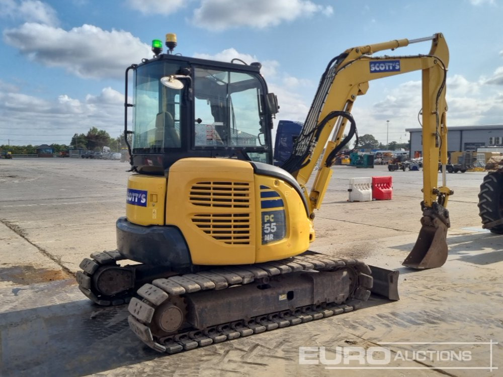 2017 Komatsu PC55MR-3 - Minibagger: das Bild 5 2017 Komatsu PC55MR-3 - Minibagger: das Bild 5