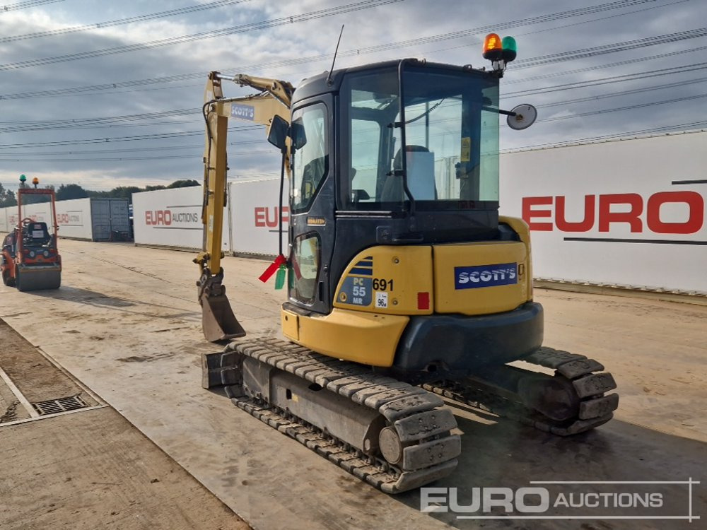 2017 Komatsu PC55MR-3 - Minibagger: das Bild 3 2017 Komatsu PC55MR-3 - Minibagger: das Bild 3