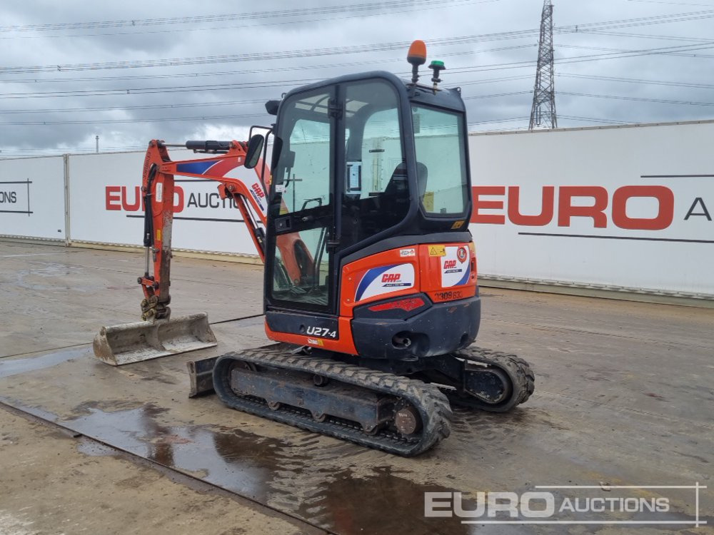 2017 Kubota KX016-4 - Minibagger: das Bild 3 2017 Kubota KX016-4 - Minibagger: das Bild 3