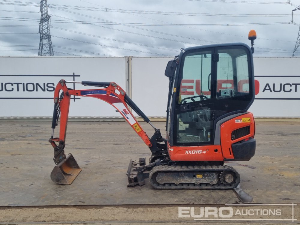 2017 Kubota KX016-4 - Minibagger: das Bild 2 2017 Kubota KX016-4 - Minibagger: das Bild 2