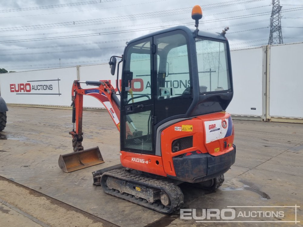 2017 Kubota KX016-4 - Minibagger: das Bild 3 2017 Kubota KX016-4 - Minibagger: das Bild 3