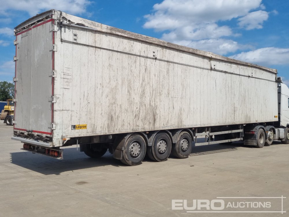 2017 Legras Tri Axle Bulk Trailer, Walking Floor, Easy Sheet - Schubboden Auflieger: das Bild 5 2017 Legras Tri Axle Bulk Trailer, Walking Floor, Easy Sheet - Schubboden Auflieger: das Bild 5