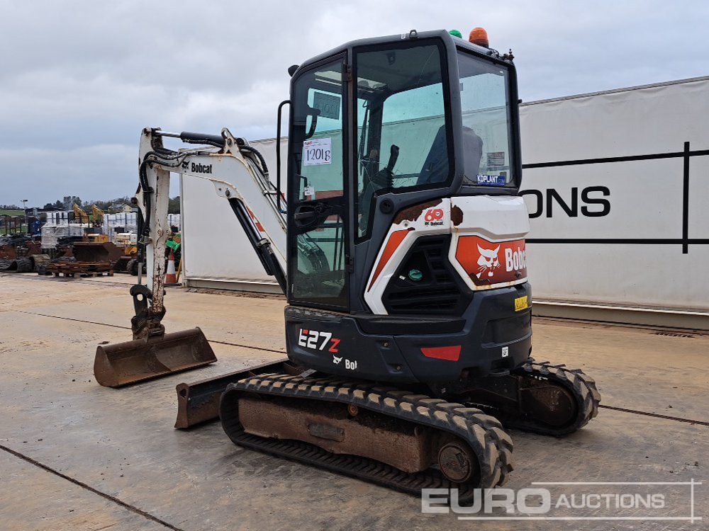2018 Bobcat E27Z - Minibagger: das Bild 3 2018 Bobcat E27Z - Minibagger: das Bild 3
