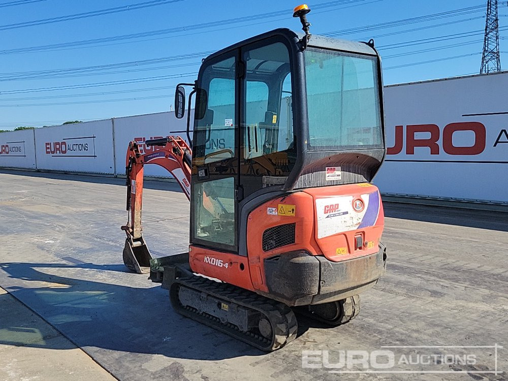 2018 Kubota KX016-4 - Minibagger: das Bild 3 2018 Kubota KX016-4 - Minibagger: das Bild 3
