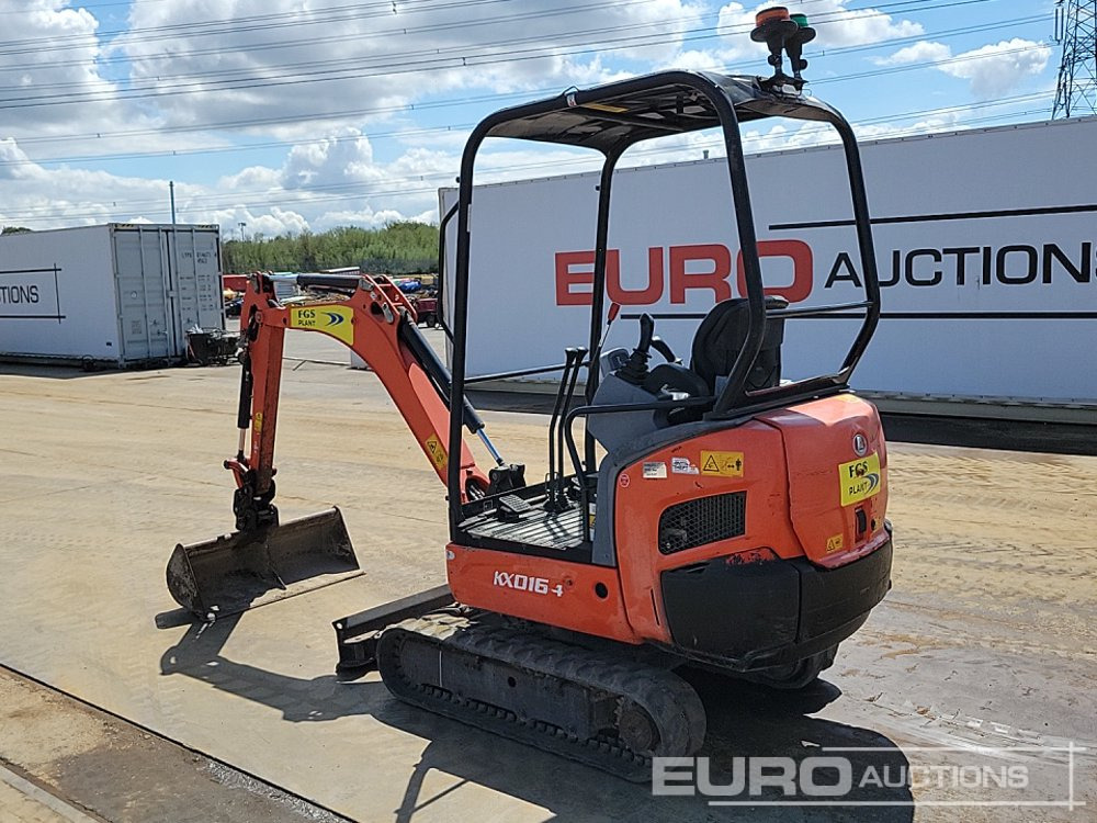 2018 Kubota KX016-4 - Minibagger: das Bild 3 2018 Kubota KX016-4 - Minibagger: das Bild 3