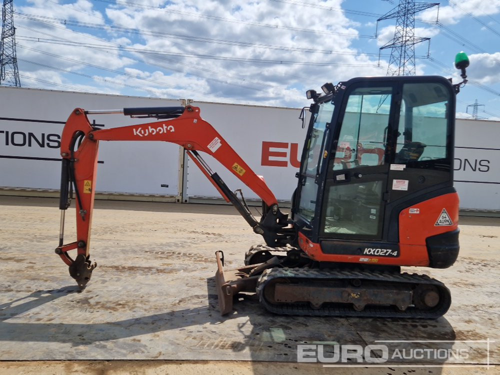2018 Kubota KX027-4 - Minibagger: das Bild 2 2018 Kubota KX027-4 - Minibagger: das Bild 2