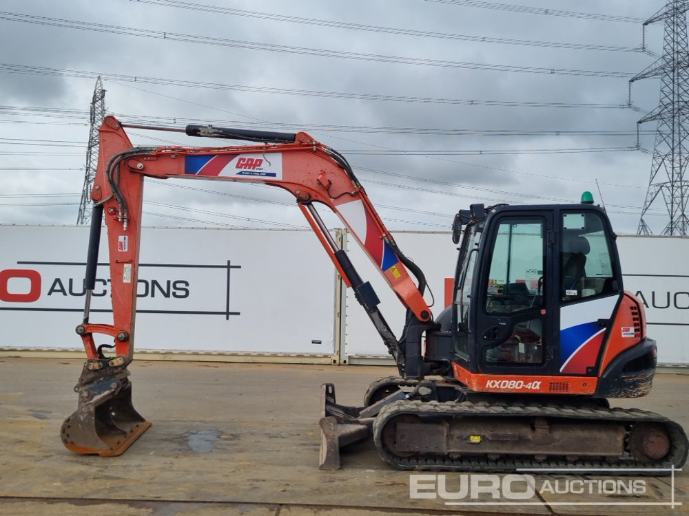 2018 Kubota KX080-4A - Minibagger: das Bild 2 2018 Kubota KX080-4A - Minibagger: das Bild 2